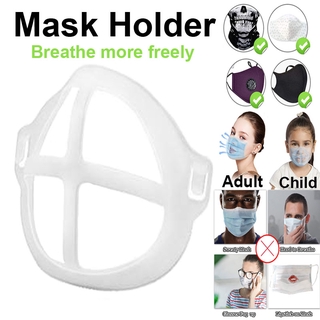 1 Pc 3D Mask Bracket Holder Inner Support Mouth and Nose Protection Lipstick Support Frame Nose Increase Breathing Smoothly (1)