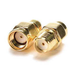 RP SMA Male Plug to SMA Female Jack Straight RF Coax Adapter Connector Gift ly