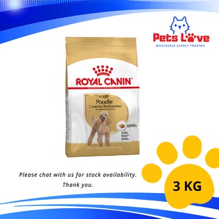 DM0229 ROYAL CANIN POODLE ADULT DOG FOOD 3KG (ORIGINAL PACKAGING)