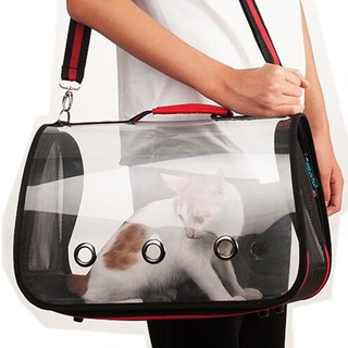 Beg Travel Untuk Kucing Pet Carrier Transparent Carrier Pet Bag