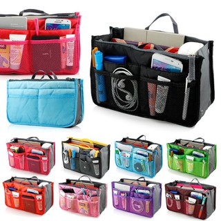 Women Travel Insert Handbag Organiser Purse Large Liner Storage Bag Organizer Tidy Bag Makeup Cosmetic Bag