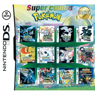 Pokemon NDS 23 in 1 Game Cartridge Mario Multicart for Nintendo DS NDSL NDSi 3DS 2DS XL