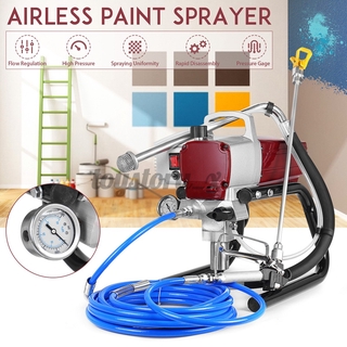 1800W High Pressure Electric Wall Airless Paint Sprayer Paint Machine Spray 【Ready Stock】
