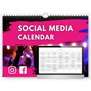 365 Day Social Media Content Calendar BUNDLE | 110 EDITABLE Instagram Templates | Bonus Social Media Posts