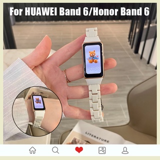 For HUAWEI Band 6 Resin Strap Lightweight Wristband Bracelet for Honor Band 6 Accessories