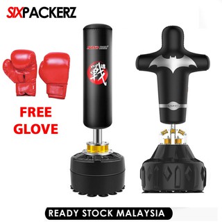 READY STOCK 180cm Standing Punch Bag Boxing 65cm Large Base MMA UFC Muay Thai Boxing Quality Punching Bag