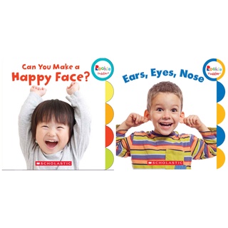 Rookie Toddler - Can You Make A Happy Face / Ears, Eyes, Nose - Board Books for Baby & Toddler - Body Parts