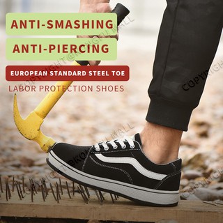 Anti-smashing safety shoes men/women anti-piercing kasut safety boots men sport safety shoe style