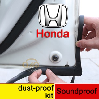 For Honda Full Car Seal Car Door Seal Strip Kit Soundproof Noise Insulation Weather Strip Sealing Trunk Hood Dashboard A B Pillar Trim Sealings For City Civic Jazz BRV Accord HRV CRV
