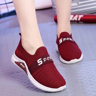 Women Fashion Breathable Sport Shoes Casual Sneakers Running Shoes Kasut Wanita