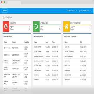 Time and Attendance Management System Software