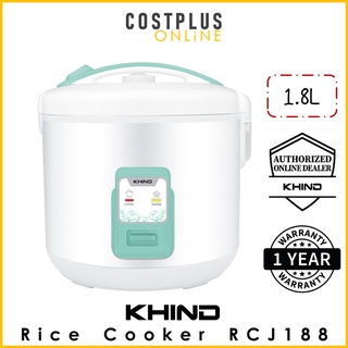 Khind Jar Rice Cooker 1.8L RCJ188 RCJ-188 / Pensonic Jar Rice Cooker 1.8 L Batik Series PSR-1801 PSR1801 (1)