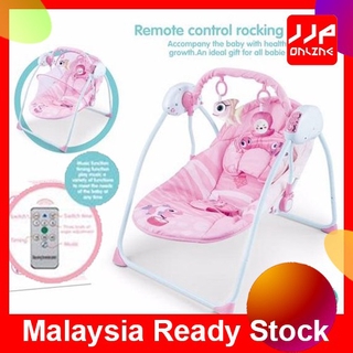 remote control rocking chair / baby swing pink /baby swing blue new born baby