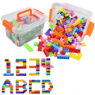 DIY Building Block Brick for Kids Early Educational Learning Toys (250pcs)