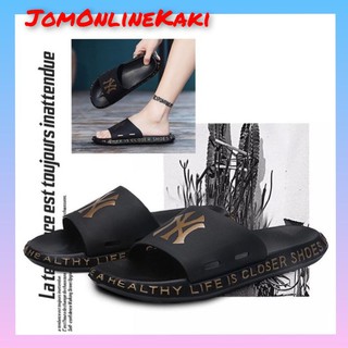 🇲🇾READY STOCK🇲🇾 JomOnlineKaki 💞 Unisex NY New Korea Fashion silpper sandal