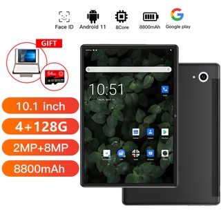 New tablet Android tablet 10.1 inch 5G WIFI tablet 10-core Android 11 8-core office tablet (4GB + 128GB) 4G FM classroom learning tablet gaming tablet