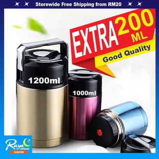 🌟Wholesale🌟 Stainless Steel Thermal Cooker Thermo Stewing Pot Vacuum Flask
