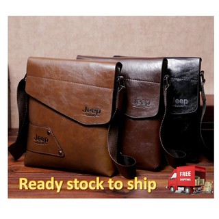 Ready Stock !!! Men Jeep Clutch Sling Shoulder Cross Bag Business Wallet