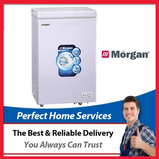 Morgan 80L Chest Freezer (MCF-0958L), Express Direct Shipping Within Klang Valley