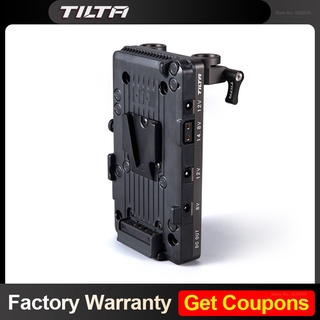 Tilta TA-BTP-V-G 15mm LWS Rod Adapter V Mount Battery Plate For powering BMPCC 4K 6K Camera Cage Accessories