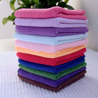 [Big Sale] 10Pcs Microfibre Cleaning Cloth Towel Car Valeting Polishing Duster Kitchen Wash