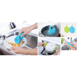 Magic Silicone Dish Bowl Cleaning Wash Brushes Kitchen Cleaner Washing Tool
