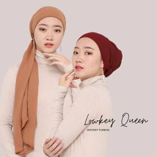 Winonamodest instant Turban - Lowkey Queen. Simple Adult Turban For Party Traveling