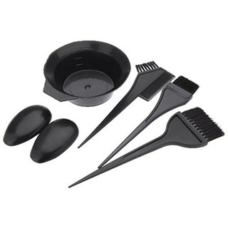5Pcs Hairdressing Brushes Bowl Combo Hair Color Dye Tint Tool Hair Coloring Kit