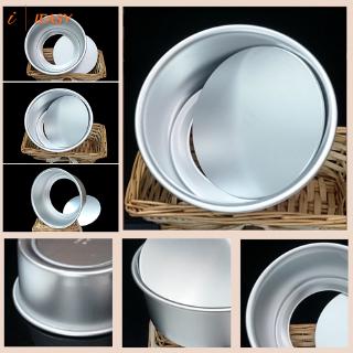 READYSTOCK 4/5/6/8/9/10inch Aluminum Alloy Nonstick Round Cake Pan Bakeware DIY Mould Mould Cake Box Baking Tray Bakery Tools for kitchen home