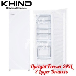 Khind Upright Freezer UF225 245L UF163 182L