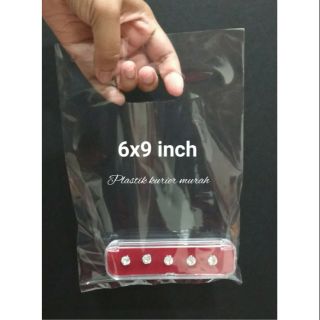 [READY STOCK] Transparent plastic bag 6x9 inch (1)