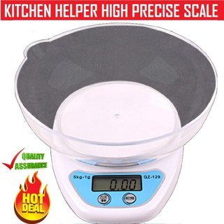 100% QUALITY Kitchen Helper High Precise #DT22 Electronic Scale With Bowl