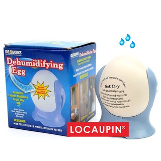 Locaupin Reusable Damp Moisture Absorber Egg Dehumidifying-1PCS