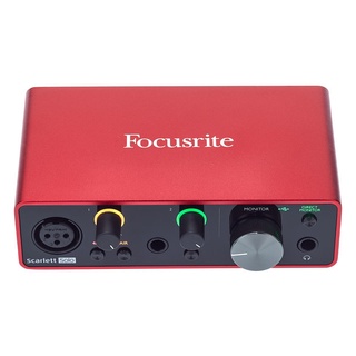 Focusrite Scarlett Solo (3rd Gen) USB Audio Interface with Pro Tools | First (1)