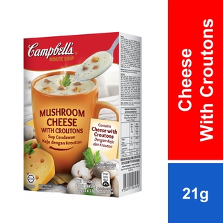 Campbell Mushroom Cheese with Croutons 21g
