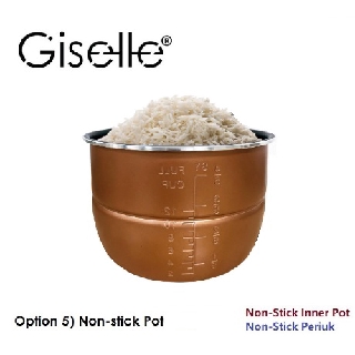 Accessories For Giselle Pressure Cooker - Inner Pot/Tongs/Steamer Bowl