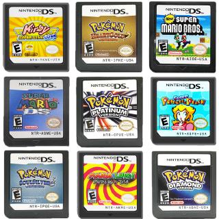 Pokemon Series DS Game Cartridge Diamond HeartGold Pearl Platinum SoulSilver Console Card English Language for DS 3DS NDSi NDS