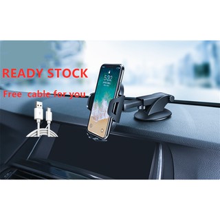 【 READY STOCK】Car phone holder bracket cup type universal universal navigation support drivin