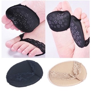 BEA♏ Lace Invisible Anti-slip High Heeled Shoes Pads (1)