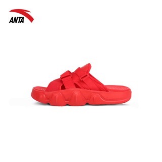 ANTA Men's Lifestyle Slippers - 812038518 (Red)
