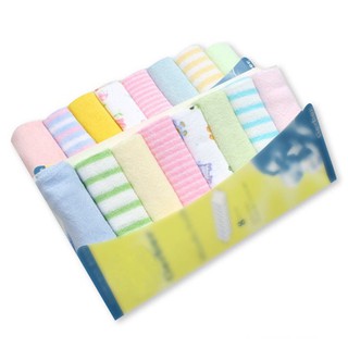 8 PCS Newborn Baby Bath Towel handkerchief Infant Washcloth children girl boy