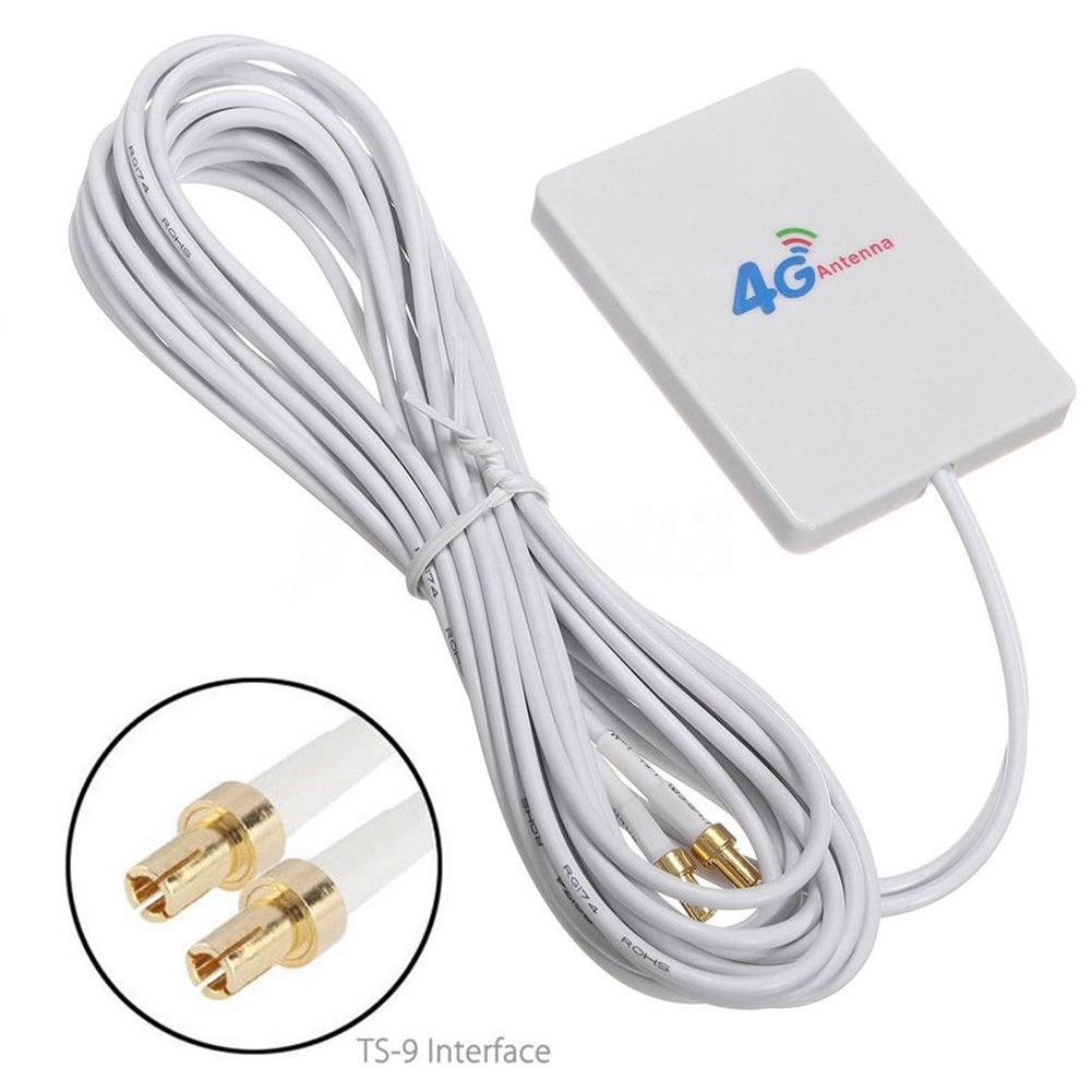 LTE Double TS9 Antenna Booster Amplifier Signal-28dBi for 4G 3G Mobile Router