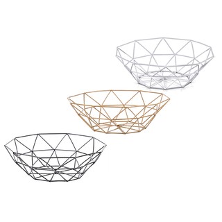 Nordic ins metal fruit basket iron plate snack basket