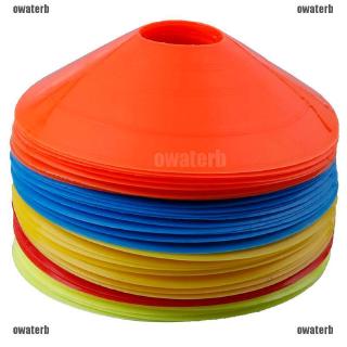 【COD】10pcs/set Soccer Discs Bucket Marker Training Sign Flat Cones Marker Discs