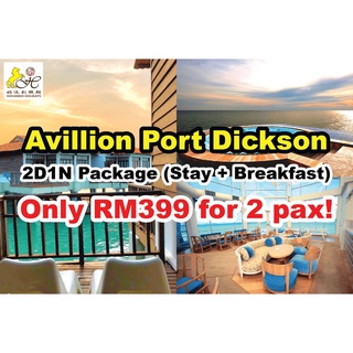 2D1N stay at Avillion Port Dickson (Water Chalet) x 2pax