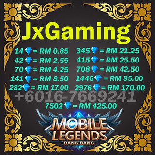 Mobile Legend 100% Fast and Cheap Top Up