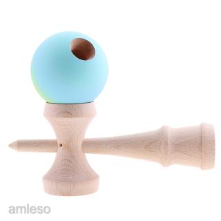 Japanese Kendama Ball Wooden Toy Skill Ball Full Size Kids Outdoor Game Toy Gift (1)