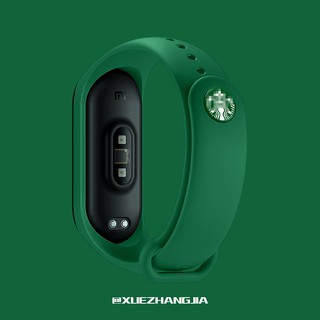 Xiaomi Mi Band 4 Wristband Starbucks Generasi Ketiga NFC Avengers Limited Edition Tali Marvel Mi 2 Personality Tide