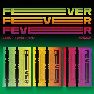 Official K-Pop Ateez Album - Zero : Fever Part 1 Poster Closed