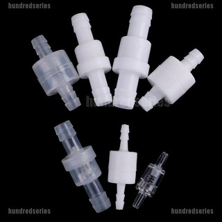 [Hundred] 1Pc one-way inline check valve non-Return for fuel air liquid gas water [HS]